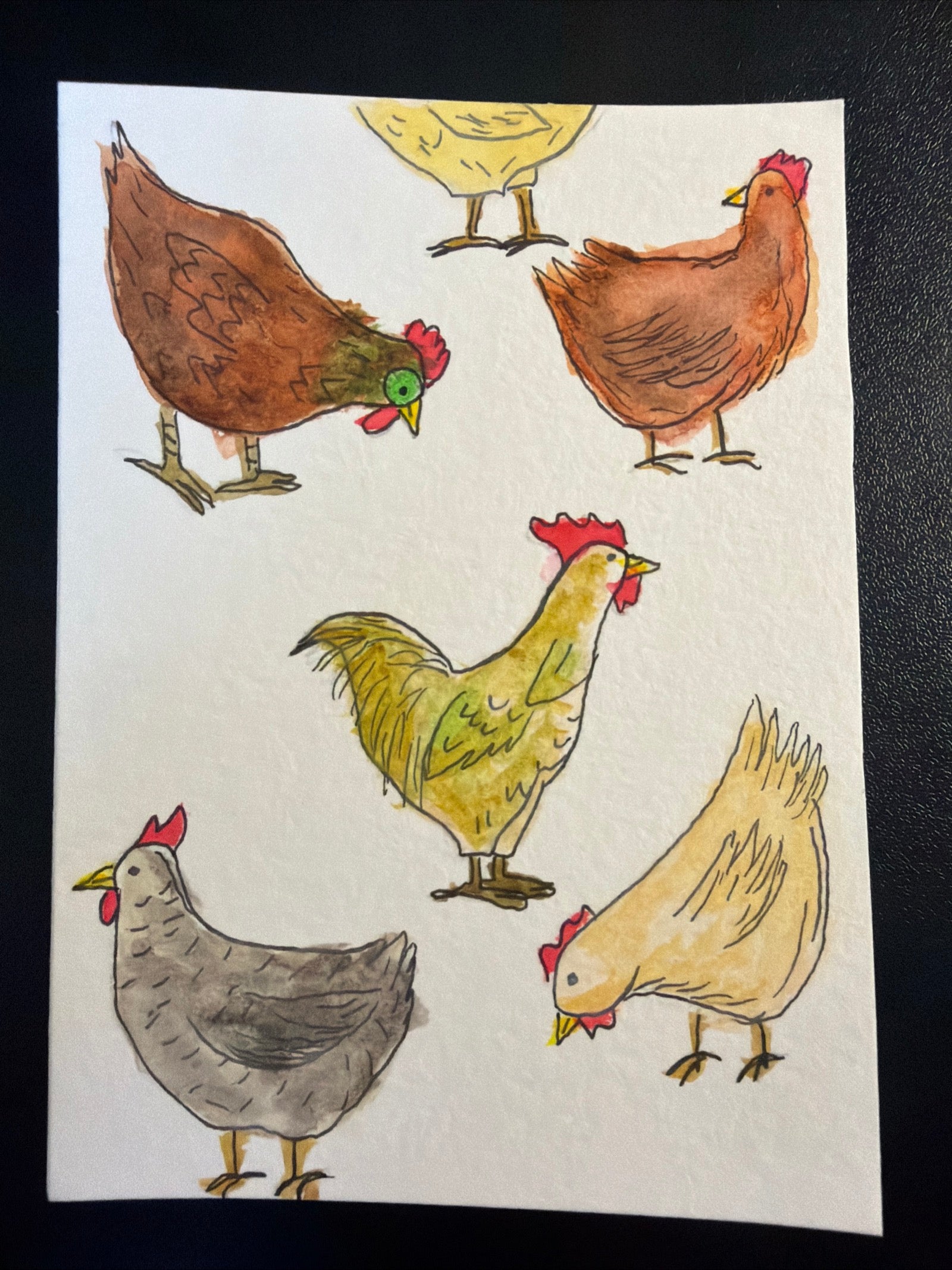Mini Watercolor Print Mystery Packages