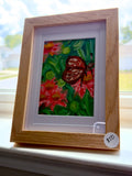 Butterfly Garden — Original Oil Painting