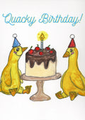 Quacky Birthday Greeting Card